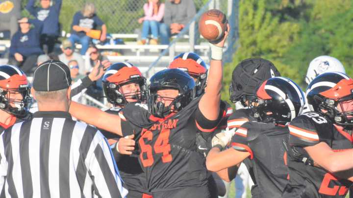 PHOTOS: Cheboygan Chiefs, Sault Blue Devils clash in high school football season opener