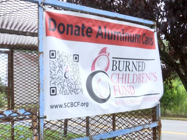 Upstate fire fighters collecting cans to send child burn victims to camp
