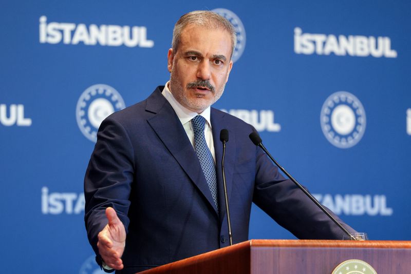 Turkish foreign minister to discuss Israel's Gaza City plan in Egypt visit, source says