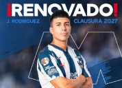 Renueva Rayados al Corcho Rodríguez