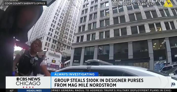 Nordstrom caught on video being burglarized by group