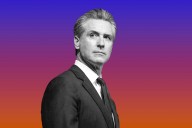 Gavin Newsom raises his profile by not going high.