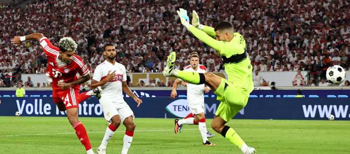 Luis Díaz marcó gol y festejó su primer título con el Bayern Múnich