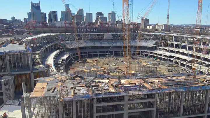 Historic NFL franchise's new $2.2 billion stadium taking shape ahead of move after 28 years in old much