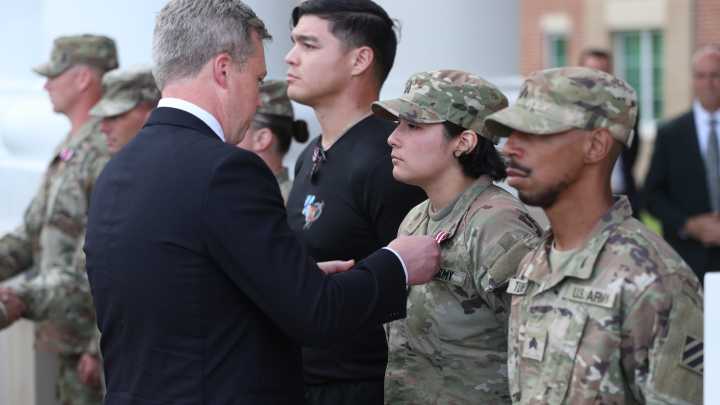 Fort Stewart soldiers awarded medals for "heroics" during shooting