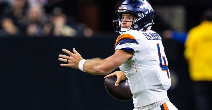 Broncos have released quarterback Sam Ehlinger