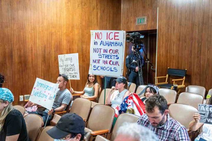 Alhambra’s edited ICE resolution sparks pushback over city’s authority