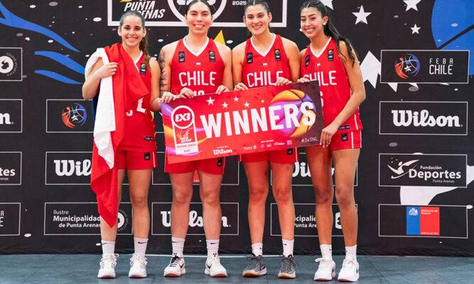 Fiba anuncia: clasificatorio en Punta Arenas dio boleto a la Selección Chilena para el Mundial 3×3