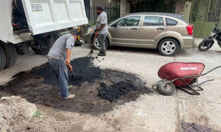 Gobierno de la Capital repara daños en 27 calles con el programa Por Buen Camino