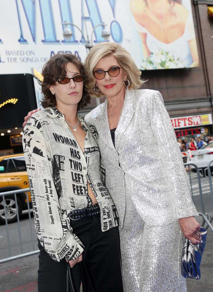 Christine Baranski, 73, Holds Hands With King Princess, 26, on Red Carpet