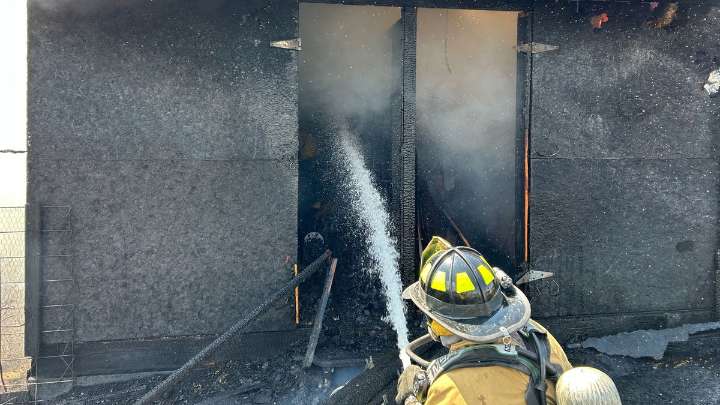 Quick action saves homes, wheat fields from Blackfoot shed fire