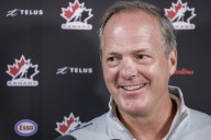 Canadian Olympic men's hockey coach Jon Cooper says his job is to improve a Ferrari