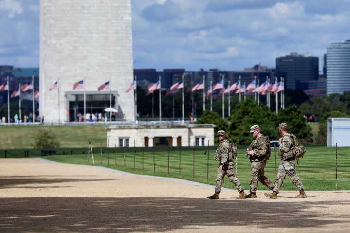 What’s the cost of the National Guard deployment in DC?