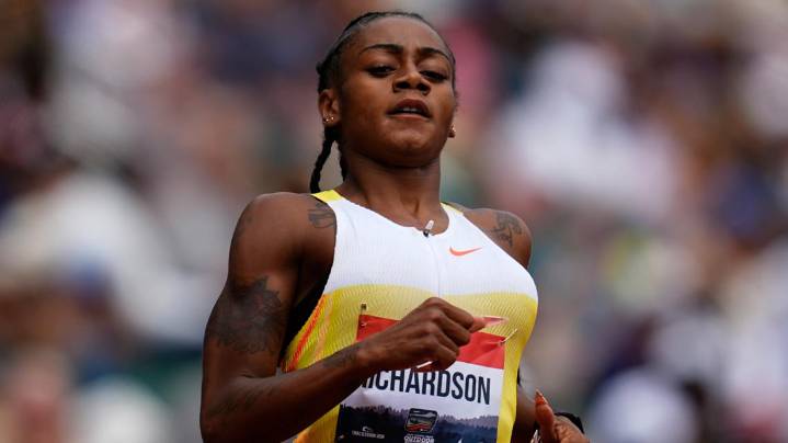 Sha'Carri Richardson narrowly misses 200m final at US championships