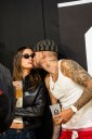 See Justin and Hailey Bieber Pack on the PDA at Basketball Event