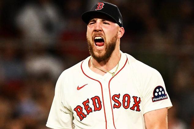 Crochet domina y Medias Rojas de Boston suman siete al hilo