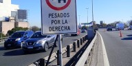 Multas de $146.000 para los camiones que no usen los carriles permitidos en CABA