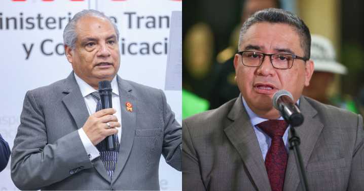 Ministro de Transportes sobre designación Santiváñez como ministro de Justicia: "Ha sido designado legalmente"