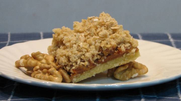Cuadraditos de dulce de leche con crumble: poné la pava y acompañá esta receta con unos buenos mates
