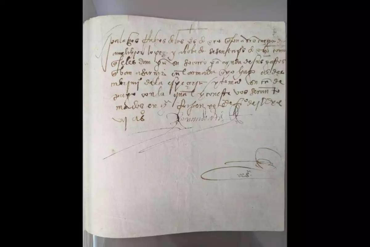 México recupera manuscrito de Hernán Cortés robado hace más de 30 años gracias al FBI