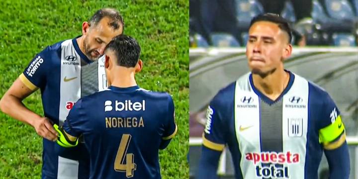 La emoción de Erick Noriega en su despedida en Alianza Lima vs ADT: le dieron la cinta de capitán ante  su partida a Gremio