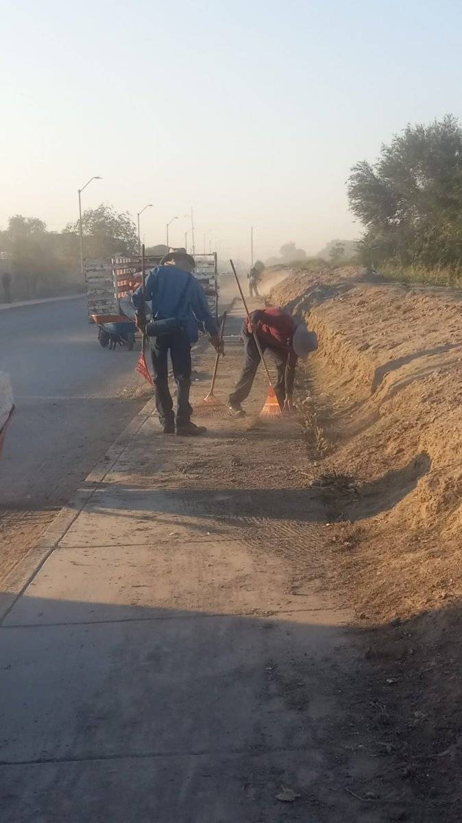 Atiende Dirección de Limpia etapa 7 de Riberas del Bravo