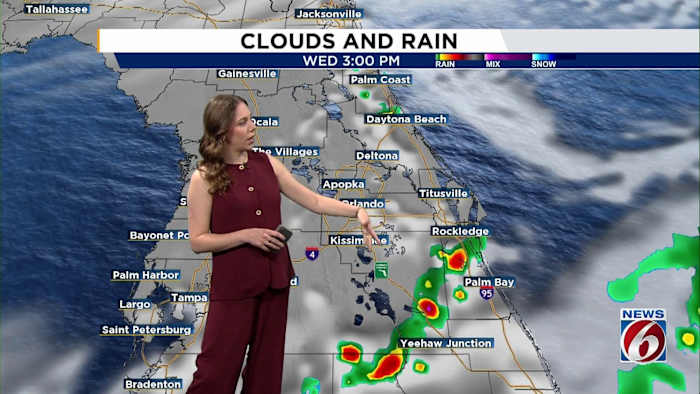 Many in Central Florida to see break from rain. How’s the holiday weekend looking?
