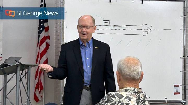 ‘Steely eyed killer of the deep’: USS Utah submarine to be christened by U.S. Navy