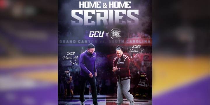 GCU women’s basketball to battle powerhouse South Carolina in home