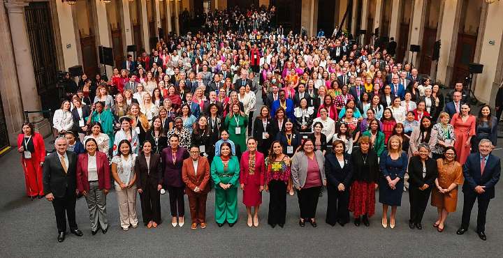 Sheinbaum inaugura XVI Conferencia Regional sobre las Mujeres en América Latina y el Caribe