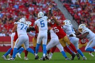 Chargers’ Trey Lance, part of Kyle Shanahan’s QB carousel, on verge of winning backup job