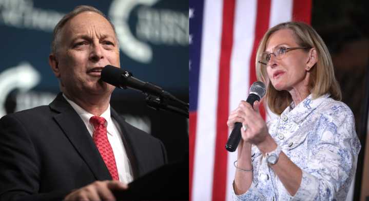 A year out from the GOP gubernatorial primary, Robson and Biggs race to the right