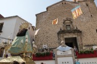 La imagen peregrina de la Mare de Déu visita Montanejos