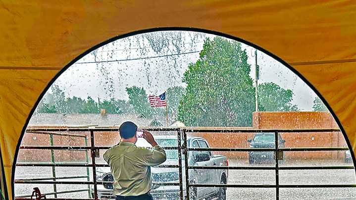 Pueblo seeing atypical rainfall so far in August