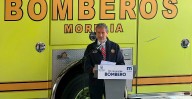 Gobierno de Morelia reconoce la entrega y heroísmo de bomberos