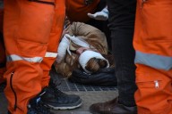 Represión policial en la protesta de jubilados frente al Congreso: dos mujeres detenidas