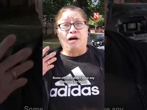 DC Citizens Yell At Federal, Local Officers During Arrest Near School Drop Off