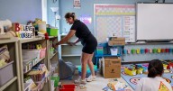 Volunteers rush to clean up Francis Howell elementary school days before school starts