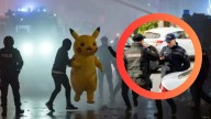 'Libertad para Pokémon'; arrestan a 'Pikachu' y a un 'oso polar' en protesta política