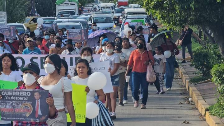 Marchan por liberación de Pedro Segura, empresario acusado de delincuencia organizada
