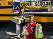 Solon’s first Tools for School drive fills bus with supplies