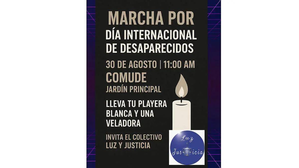Colectivo convoca a marchar por el Día Internacional de Desapariciones Forzadas