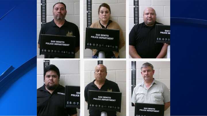 Denuncia por robo culmina en varios arrestos en presunto negocio de maquinitas en San Benito