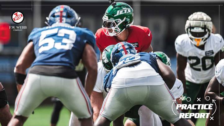 Jets-Giants Joint Practice Report | A 'Huge Building Block'