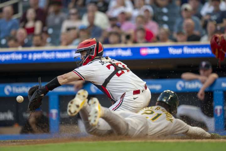 Joe Ryan forced out early as Twins fall to Athletics