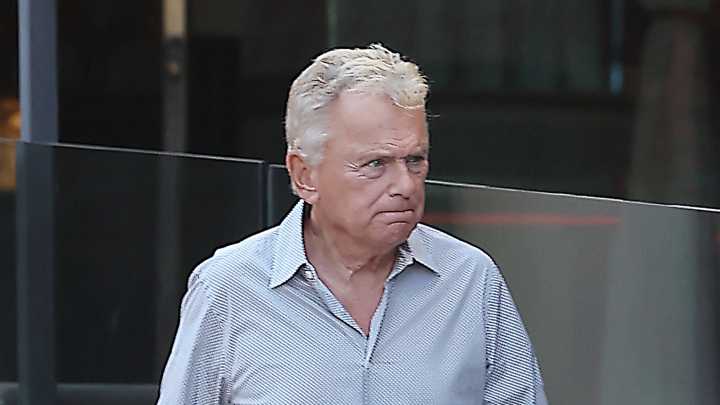 Wheel of Fortune ex-host Pat Sajak ditches his suit for casual new look as he grabs lunch one year after retirement