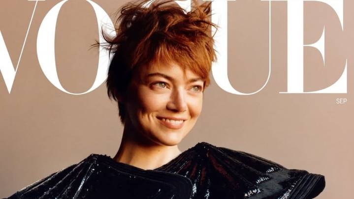 Emma Stone protagoniza la tapa más importante del año para Vogue: el September issue