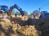 Tartagal avanza con la construcción de un nuevo puente en Los Claveles