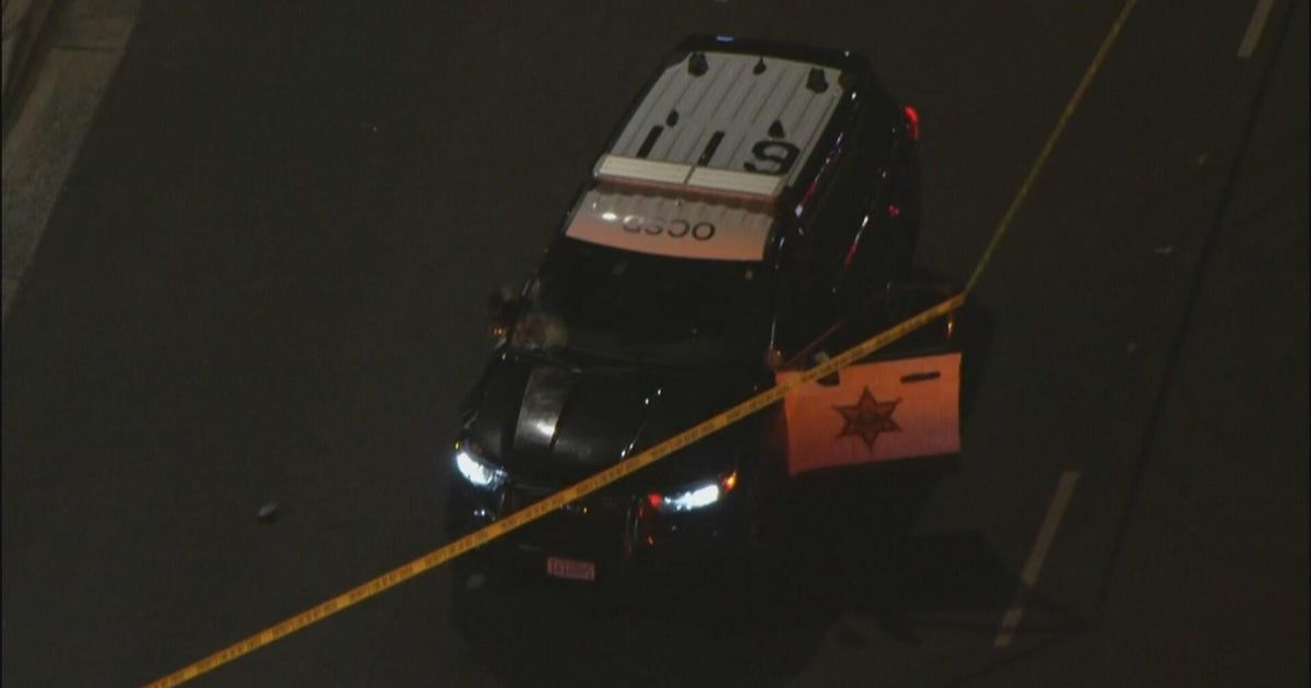 Pedestrian killed after collision with Orange County deputy's vehicle