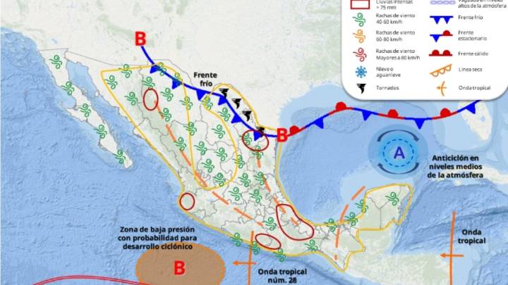Frente Frío en Monterrey: ¿Qué días habrá lluvias intensas?